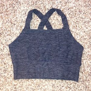 Kyodan grey workout top/sports bra!